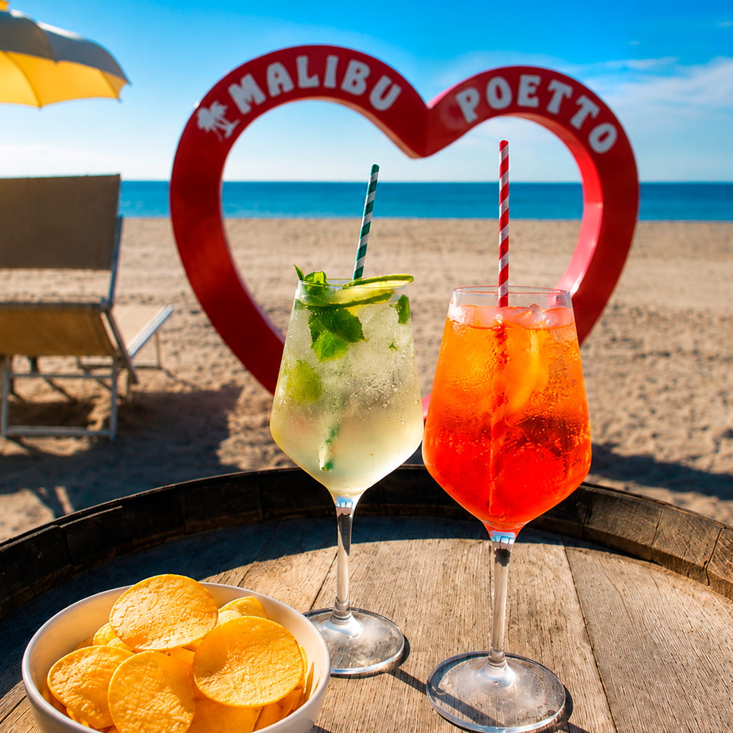 Drink al Malibù Poetto